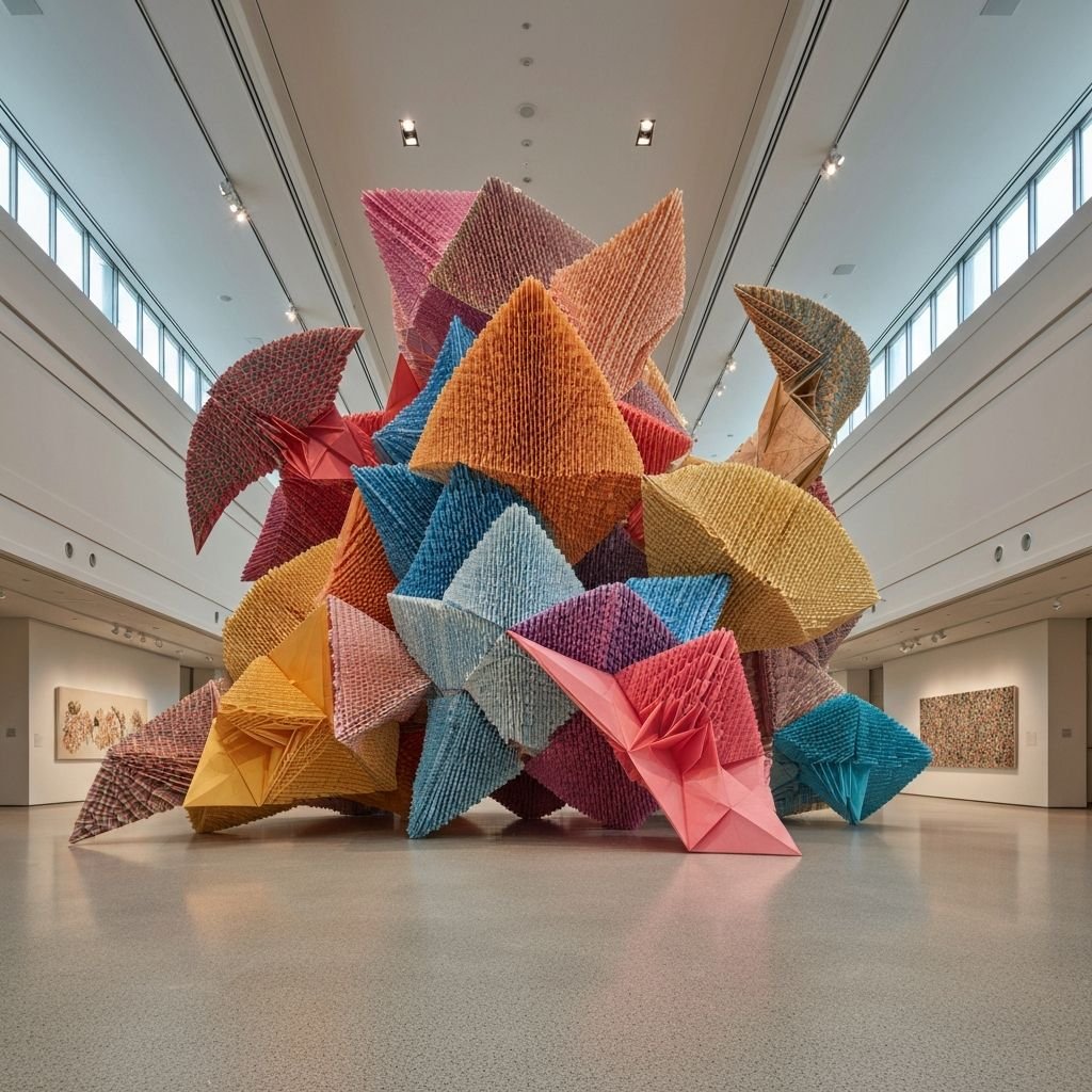 Exposición de origami contemporáneo