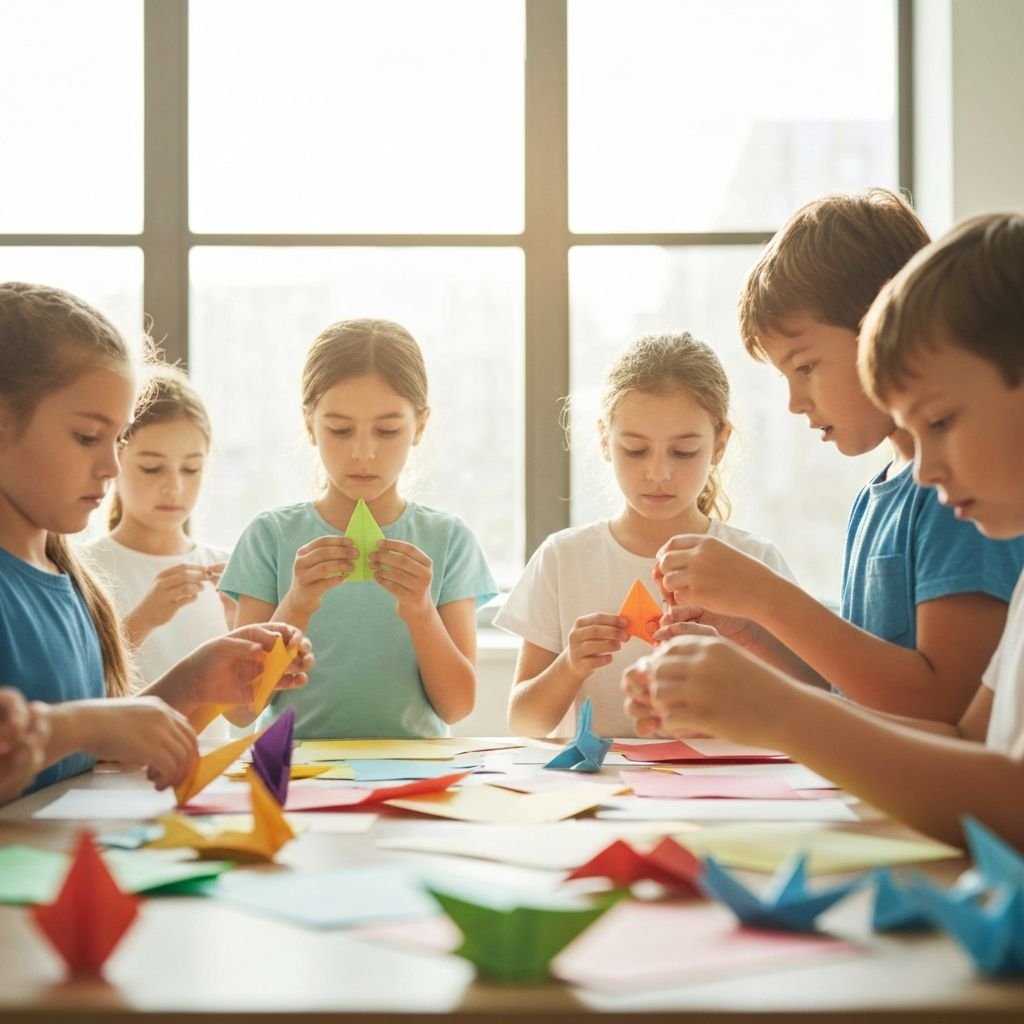 Taller de origami para niños
